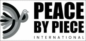 Peace by Piece International Grayscale Logo Icon