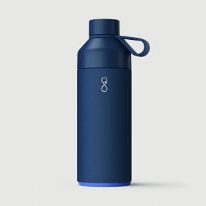 You can choose blue for your custom metal water bottles with logo