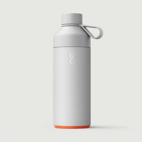 You can choose white for your custom metal water bottles with logo