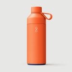 You can choose orange for your custom metal water bottles with logo