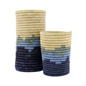 Vase Set Blue $48